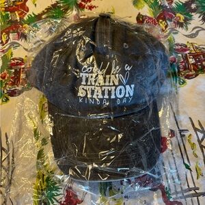 Brand new Yellowstone theme Train Station cap